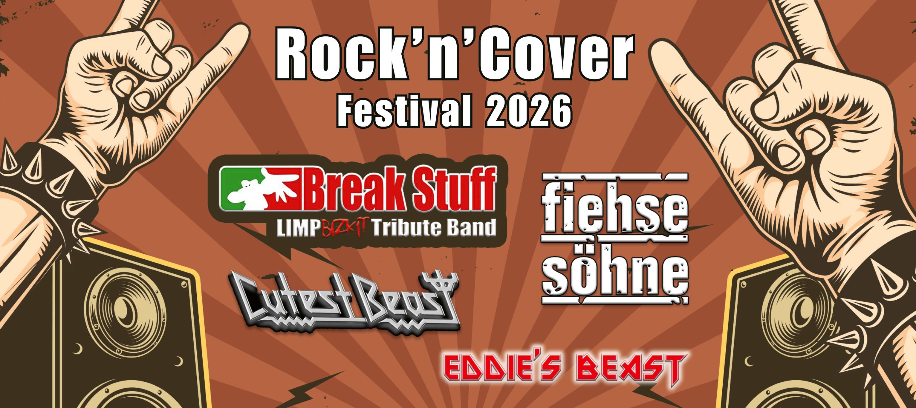 Rock&#39;n&#39;Cover Festival 2026 Flyer